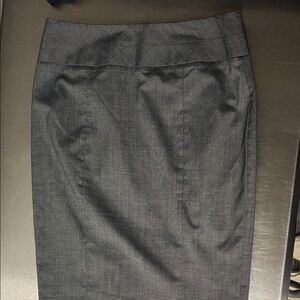 Iz Byer Elegant Gray Pencil Skirt